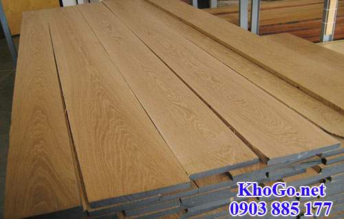 gỗ sồi trắng Mỹ nguyên kiện