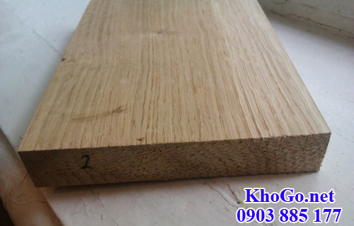 gỗ sồi trắng 10/4"= 63 mm xẻ thanh